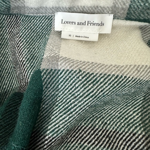 Lovers + Friends Green Shacket - Picture 2 of 4